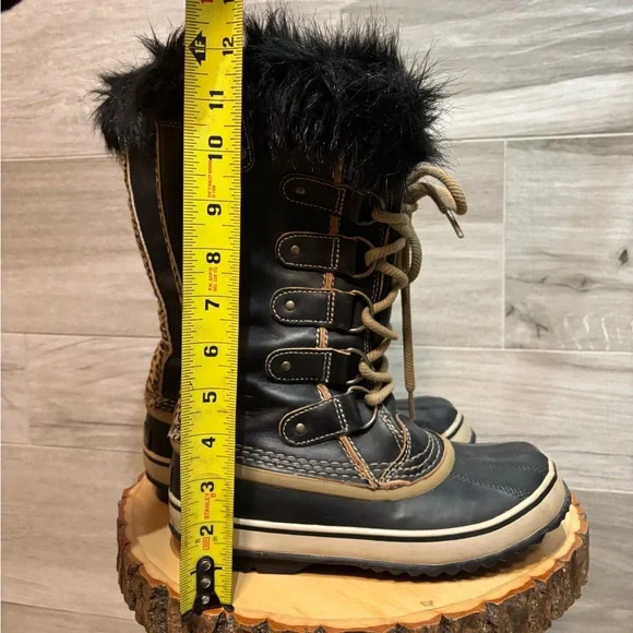 Sorel Joan of Arctic Limited edition Winter Boots leopard print size 6 - Picture 8 of 8